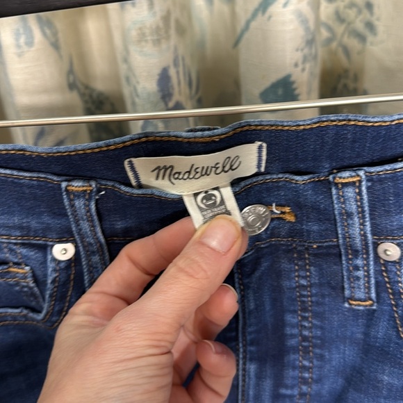 Madewell Mid-Rise Stovepipe Jeans Leaside Wash size 26 - Picture 4 of 5